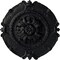 Ekena Millwork Southampton Ceiling Medallion, Hand-Painted Steel Gray, 16 1/2"OD x 2 3/8"P CM16SOSGS - alternate 1